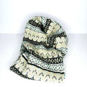 Knitted Infinity Scarf Cowl Snood 100% Acrylic Yarn Super Soft 9” Wide